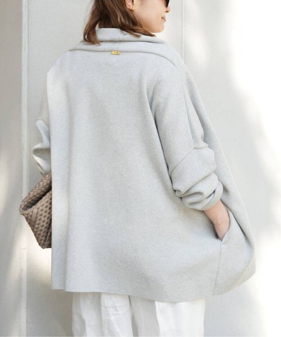 新品 Deuxieme Classe SMOOTH TOPガウン グレー