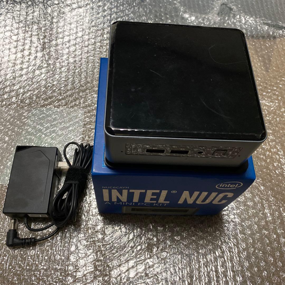 ミニPC intel NUC mini pc kit 4gb RAM NUC6CAYH