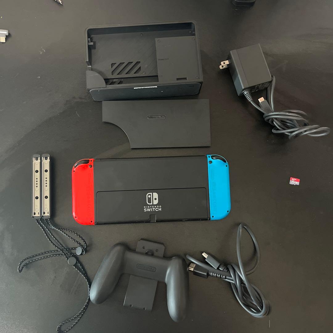 Nintendo Switch 有機ELモデル ネオンブルー/ネオンレッド本体