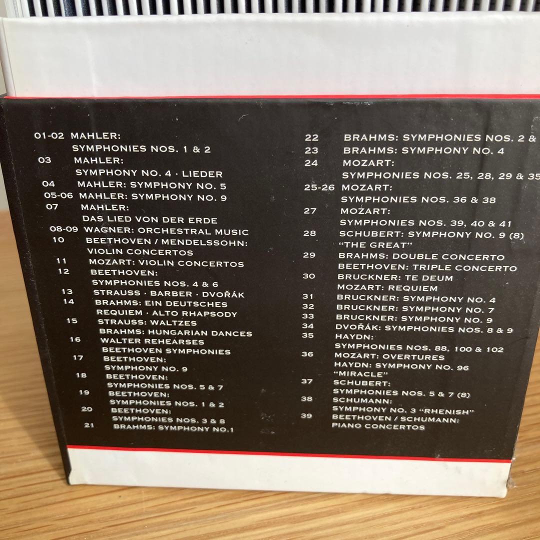 【３９CD Box】ブルーノ・ワルター・エディション　Bruno Walter