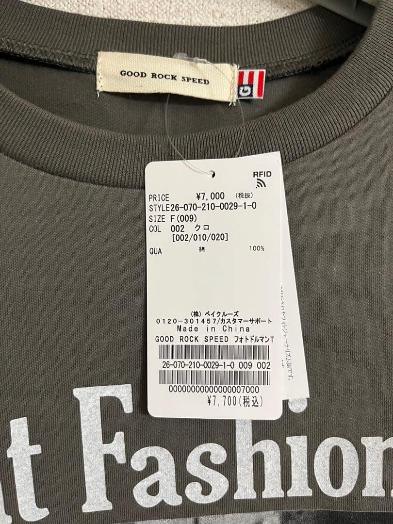新品 Spick & Span グッドロックスピード フォトドルマンTシャツ
