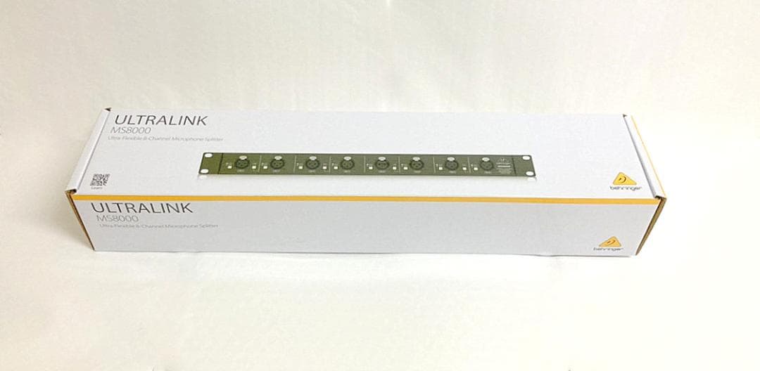 べリンガー マイクロホンスプリッター ULTRALINK MS8000 ミキサー