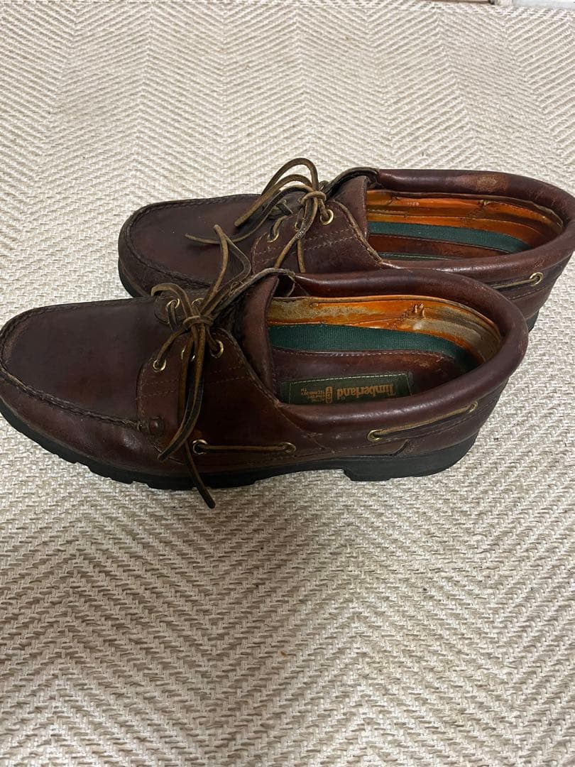 Timberland3eyeボートシューズ