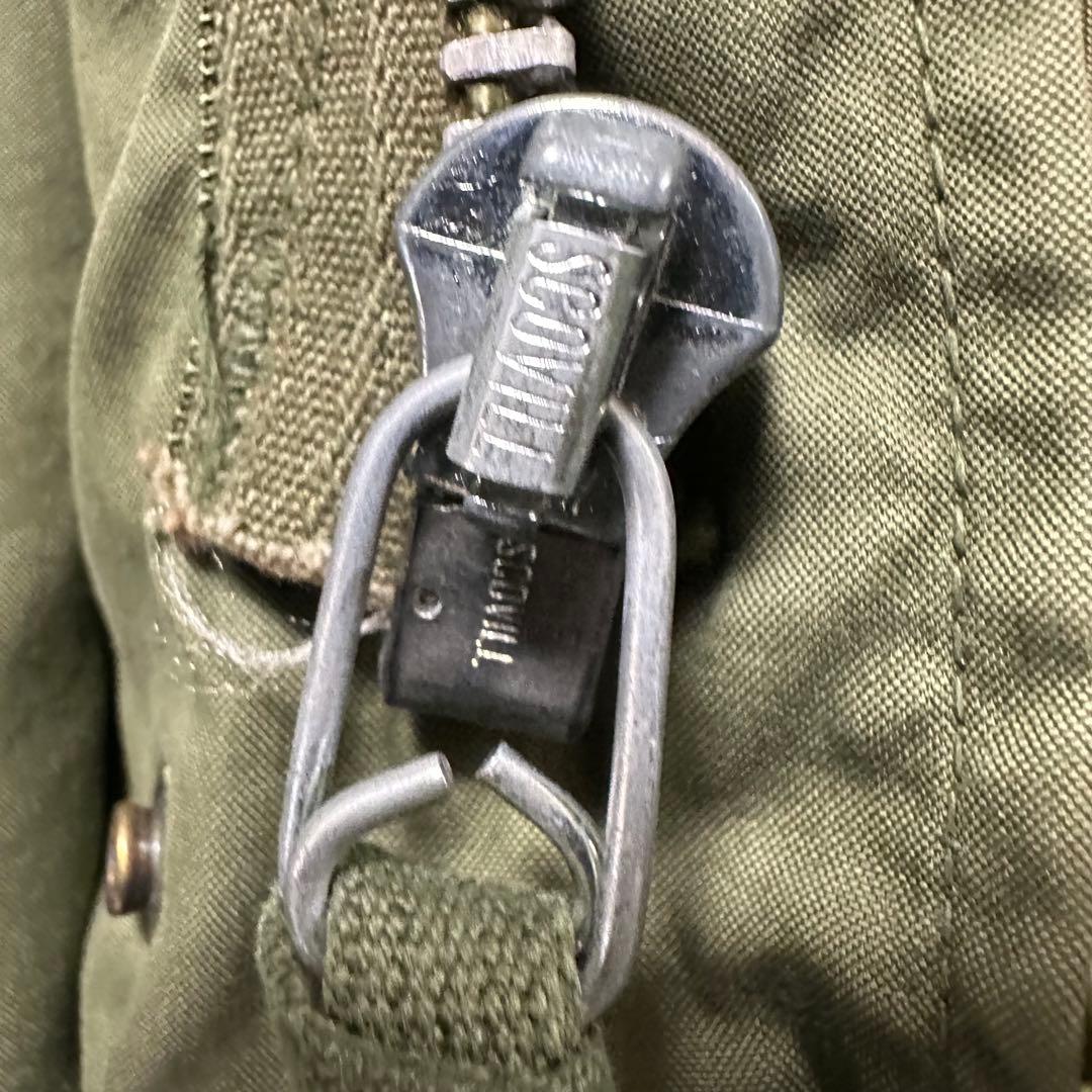 米軍実物 M65 希少 XSサイズ フィッシュテールパーカー アルミジップ