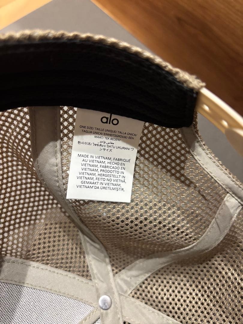 alo キャップ メッシュ