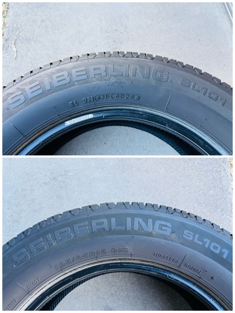 SEIBERLING SL101 195/65R15 91S 24年製