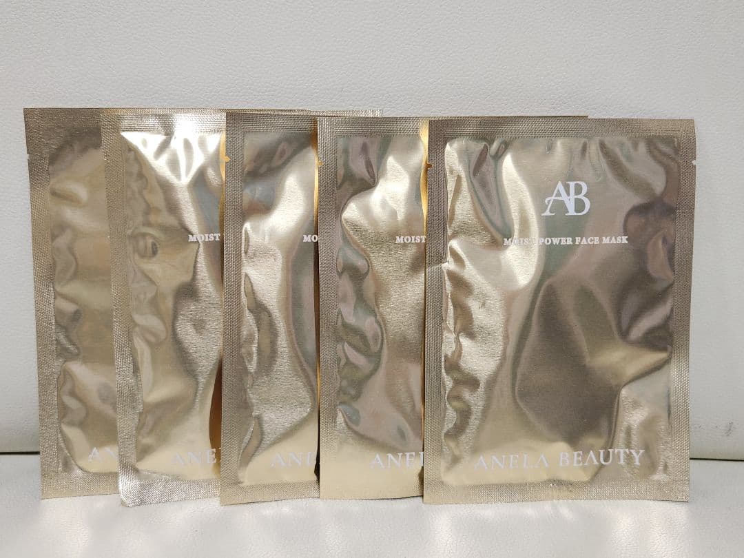 ☆ANELA BEAUTY　モイストパワー　フェイスマスク　4箱　20枚☆