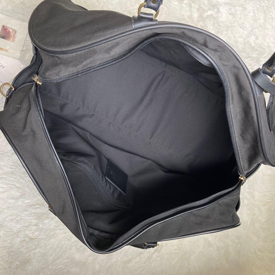 極美品 vintage coach old archive 特大 ボストン 黒