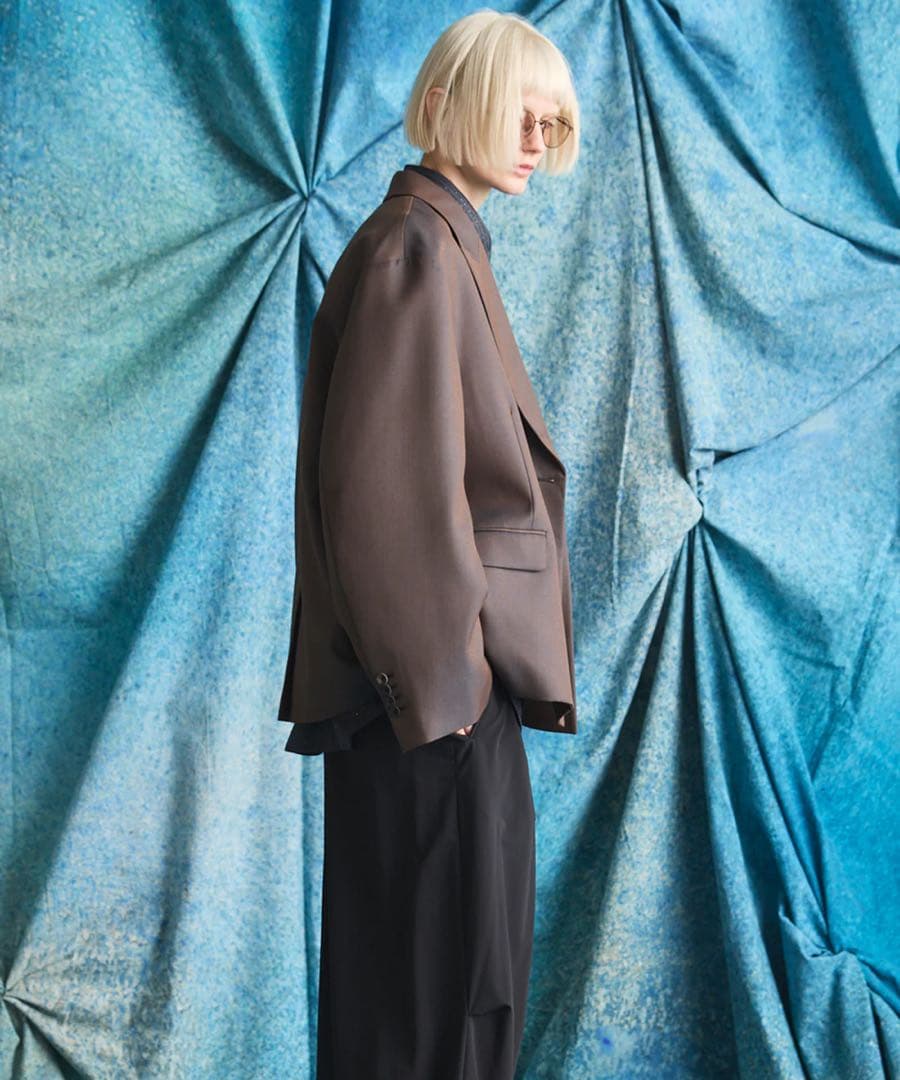 メゾンスペシャル　Chambray Double Breasted Jacket