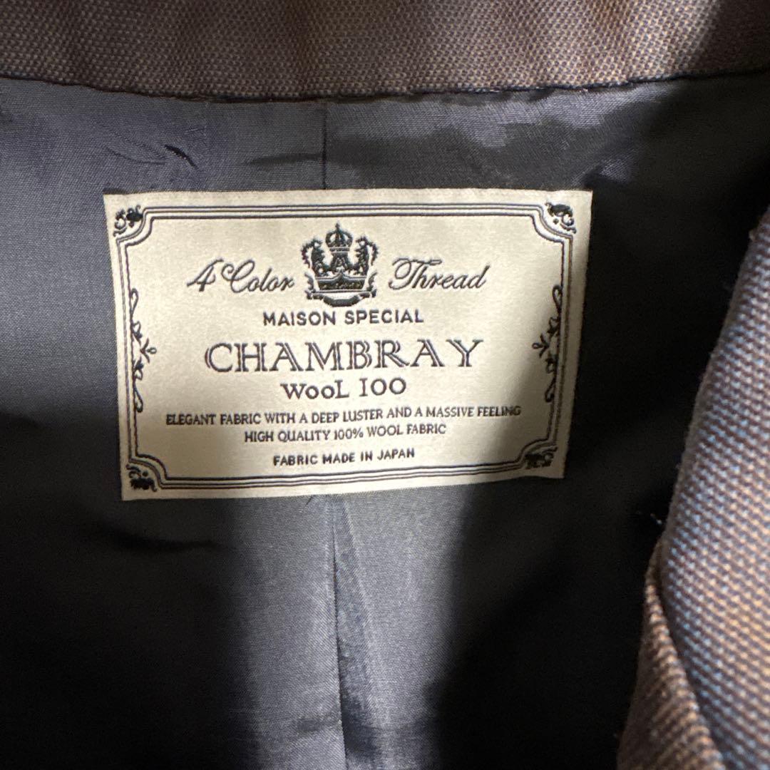 メゾンスペシャル　Chambray Double Breasted Jacket