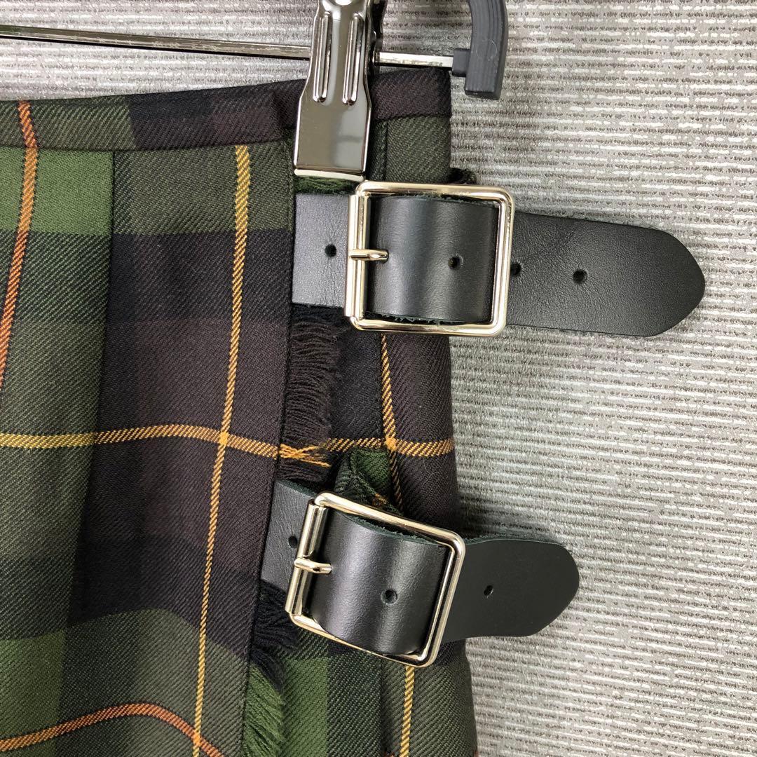 O’NEIL of DUBLIN キルト プリーツ マキシスカート グリーン