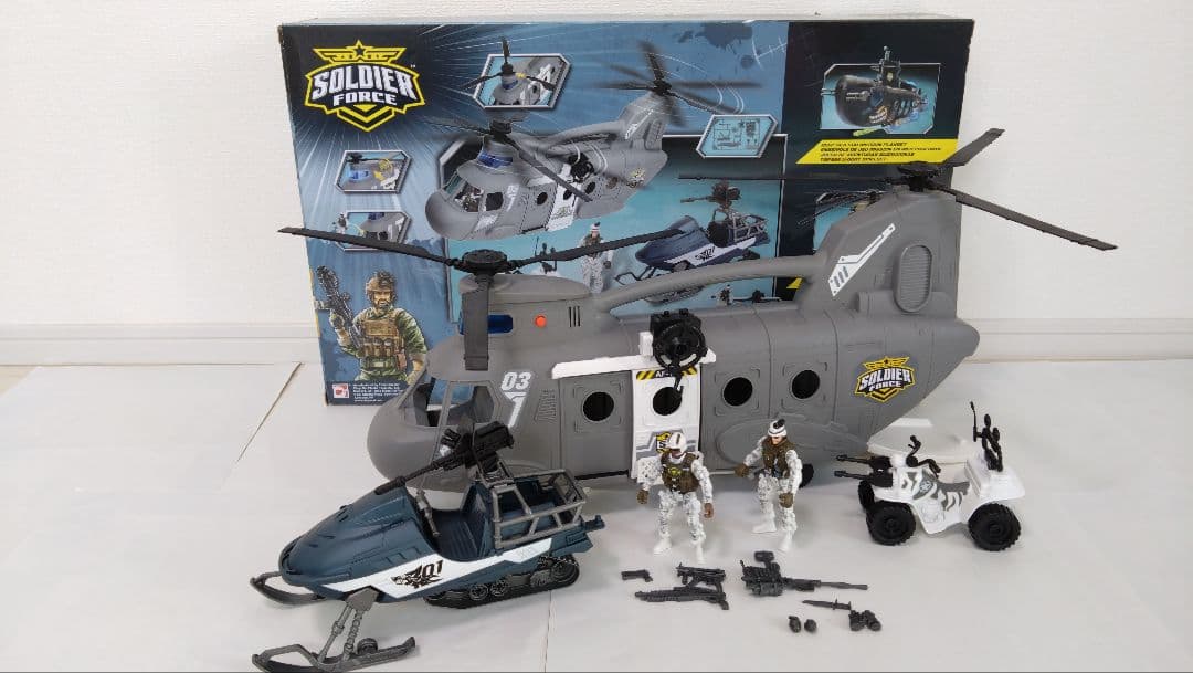 ソルジャーフォース soldier force ミリタリー米軍 自衛隊　4セット