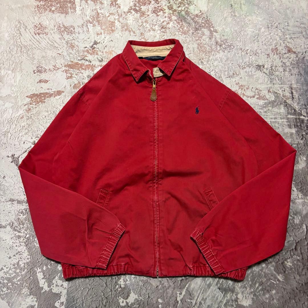 80's- USA製 ラルフローレン Ralph スウィングトップジャケット M