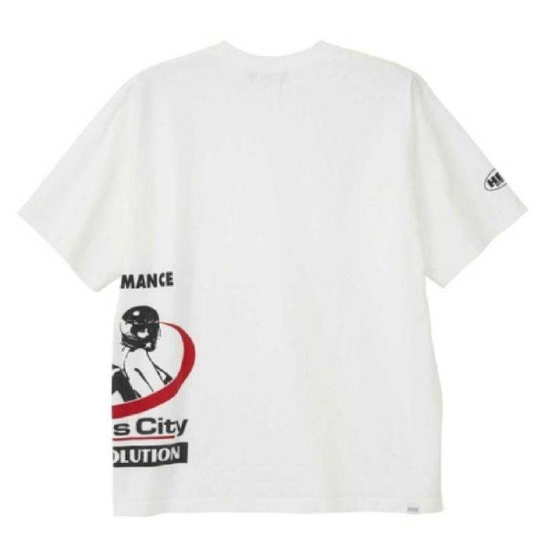 ヒステリックグラマー　OUT OF CONTROL Tシャツ Lサイズ　ホワイト