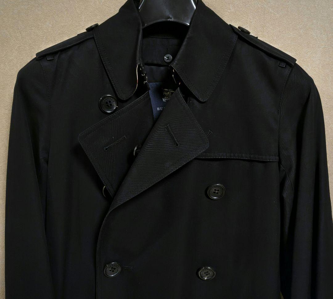 BURBERRY ブラック トレンチコート 36