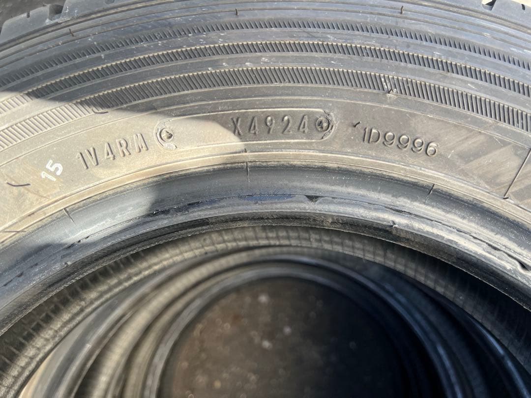 145/80R13 88/86N LT 2024年製 4本　グッドイヤー