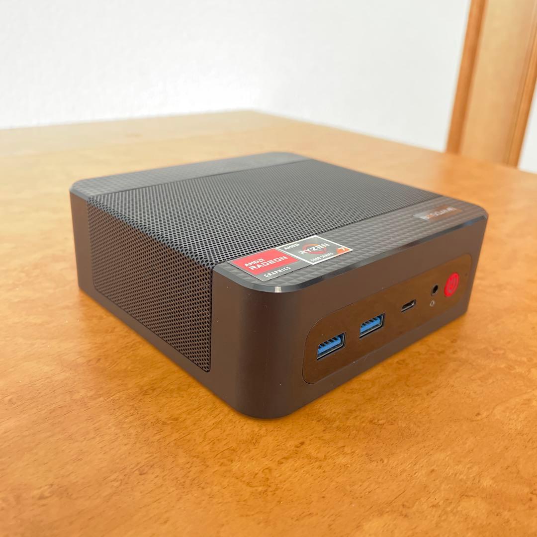BOSGAMEミニPC Ryzen7 5800U RAM32GB SSD1TB