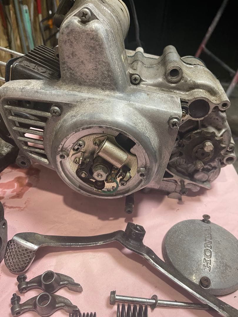 b*e様 スーパーカブ 6v カモメカブ クジラエンジン