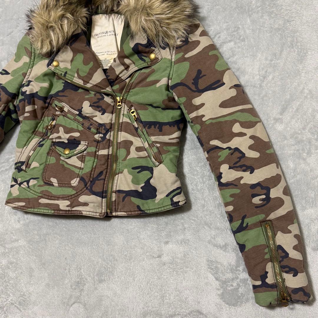 【DENIM&SUPPLY RALPH LAUREN】クロップドジャケット　迷彩