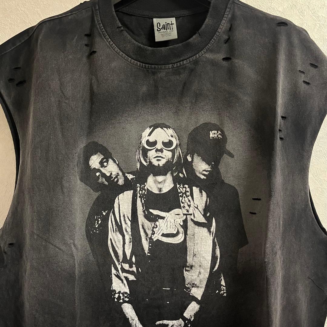 一点のみ！ NIRVANA ヴィンテージT タンクトップ ビンテージ加工