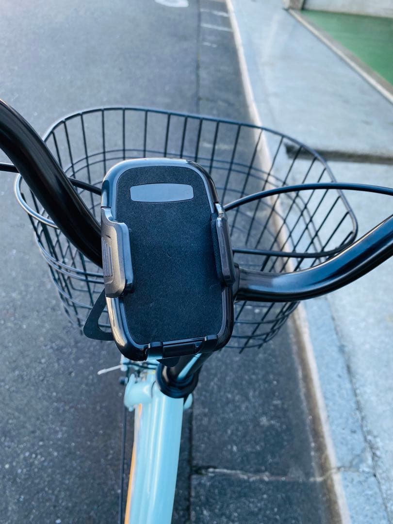 美品26型モッテ パステルブルー 自転車