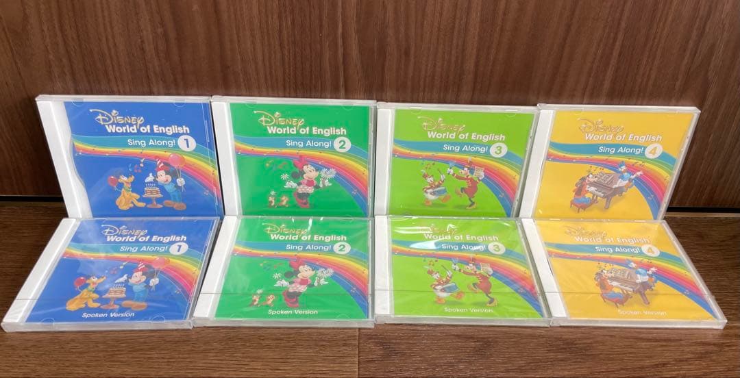 【美品】DWE シングアロング ディズニー 英語　singalong CD 絵本