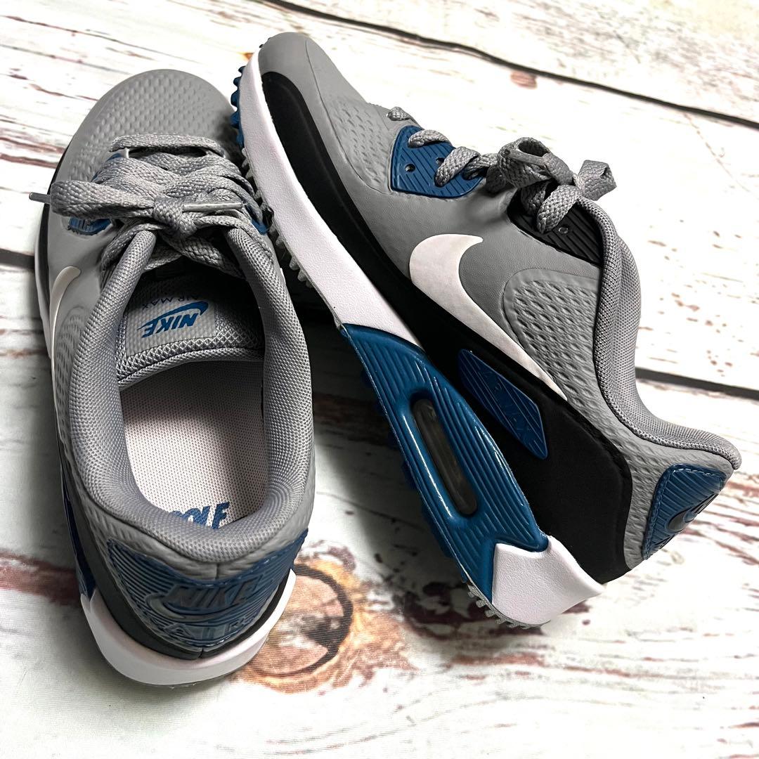 【美品】NIKE GOLF ナイキAIR MAX 90G ゴルフシューズ24㎝