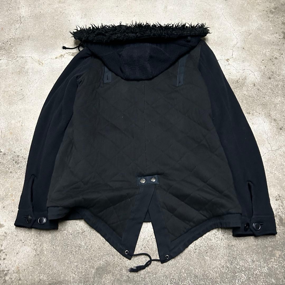 06aw undercover “GURUGU期” Fur Mods Coat