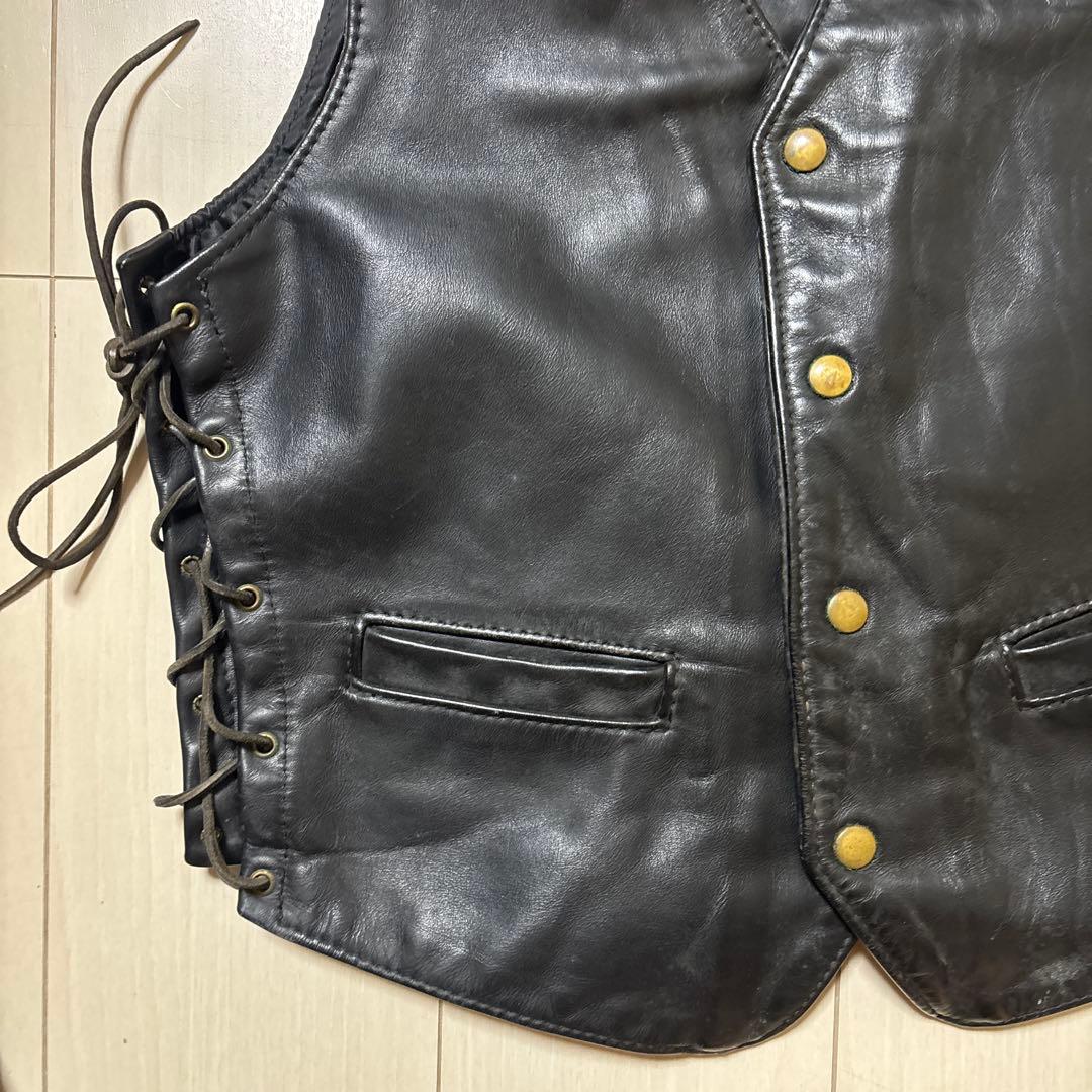 Langlitz Leathers レザー ベスト 42
