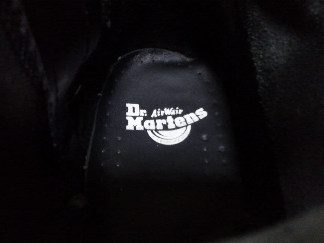 Dr.Martens JADON UK4 黒 厚底 8ホール サイドジップ
