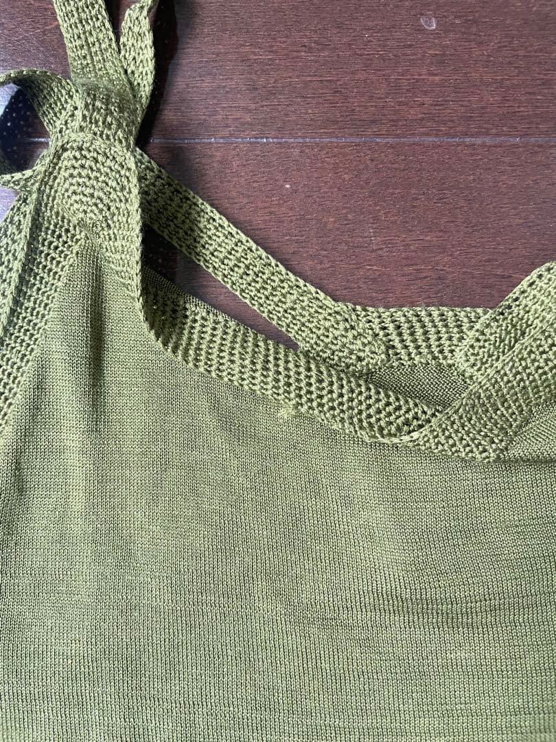 DRIES VAN NOTEN ニットキャミソール M