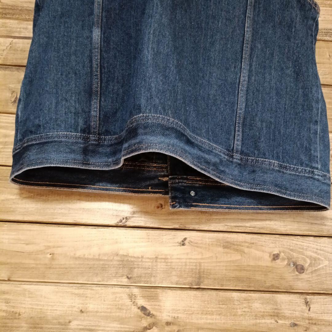 美品 Harley Davidson デニム ベスト L ワッペン パッチ