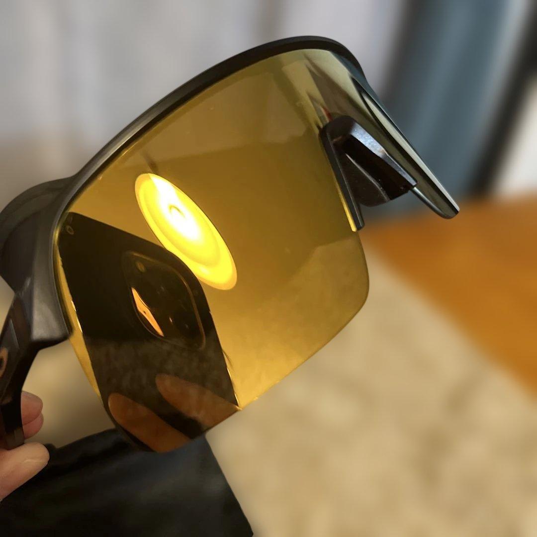 美品　オークリー　スートロライト　PRIZM 24K ゴールドレンズ