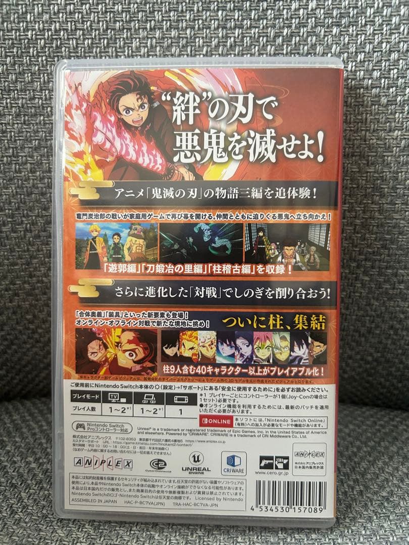 鬼滅の刃 ヒノカミ血風譚2 / Nintendo Switch