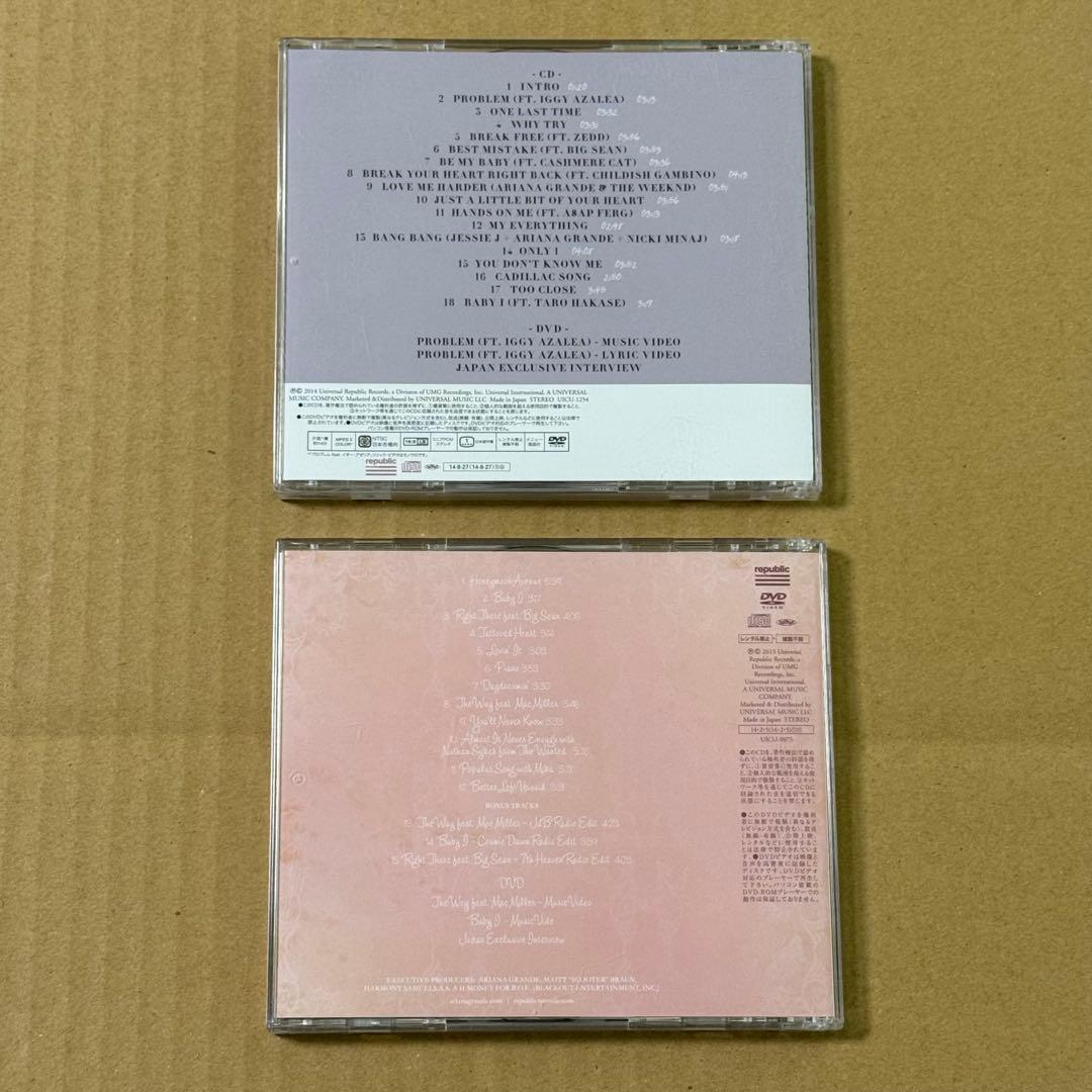 Ariana Grande アリアナグランデ CD DVD 国内盤