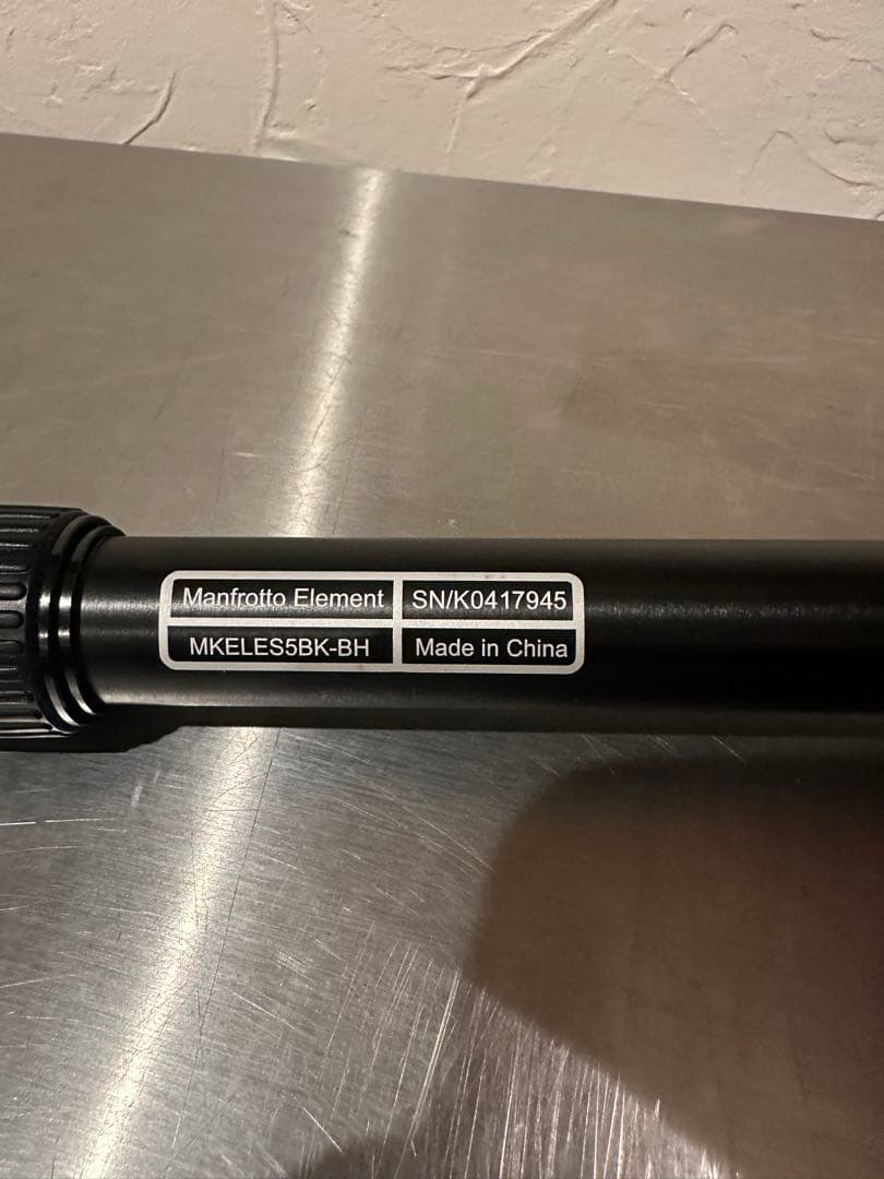 Manfrotto Element マンフロットエレメント 魔改造 ブラック 1