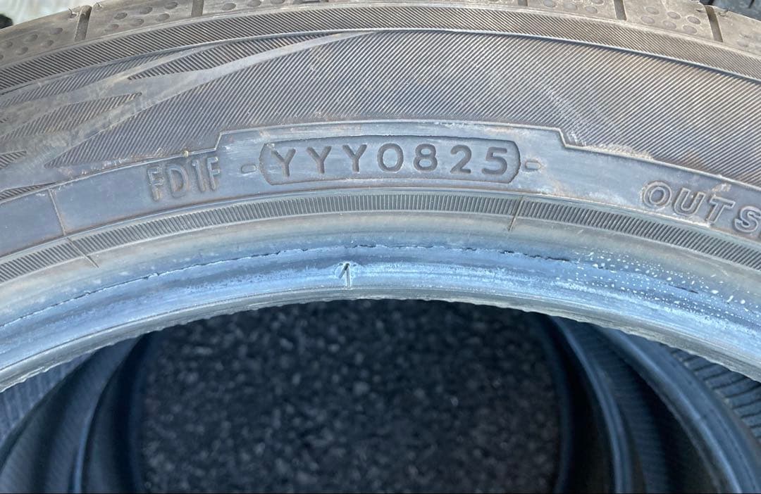 YOKOHAMA 195/50R19 25年＋23年 夏タイヤ 【南-49 ②】