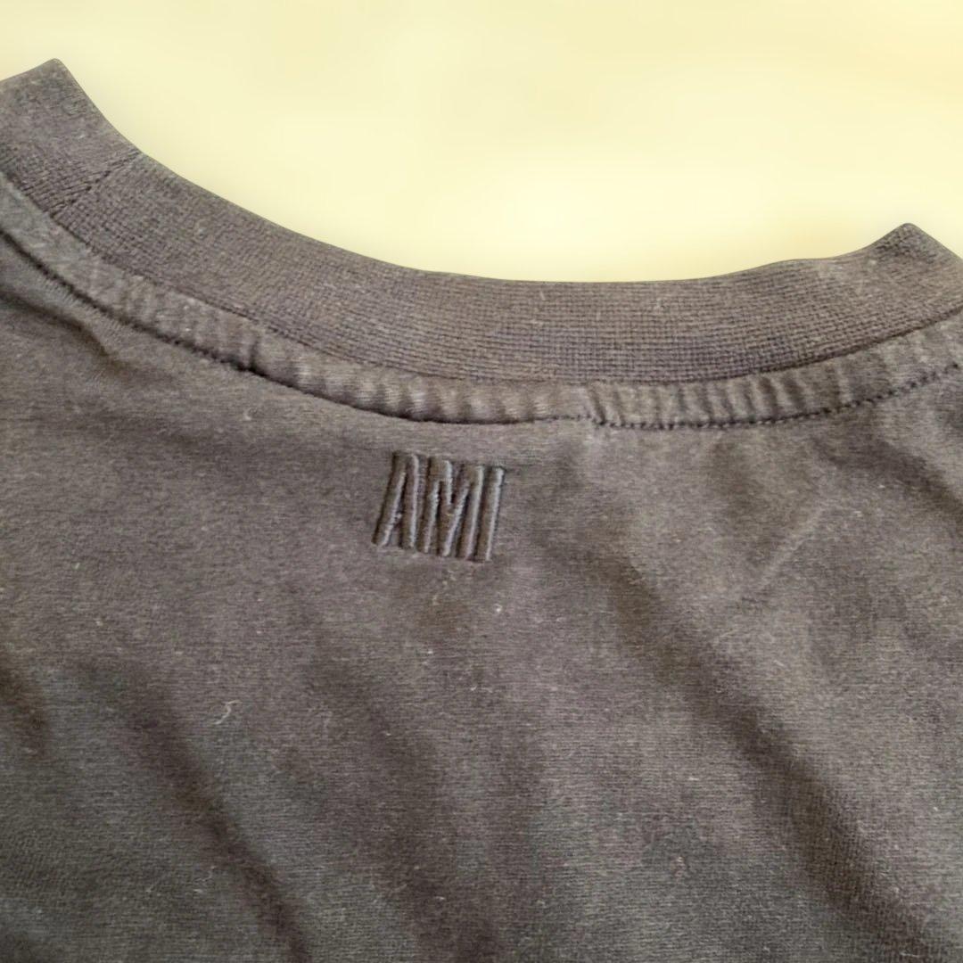 ami ハート刺繍 Tシャツ
