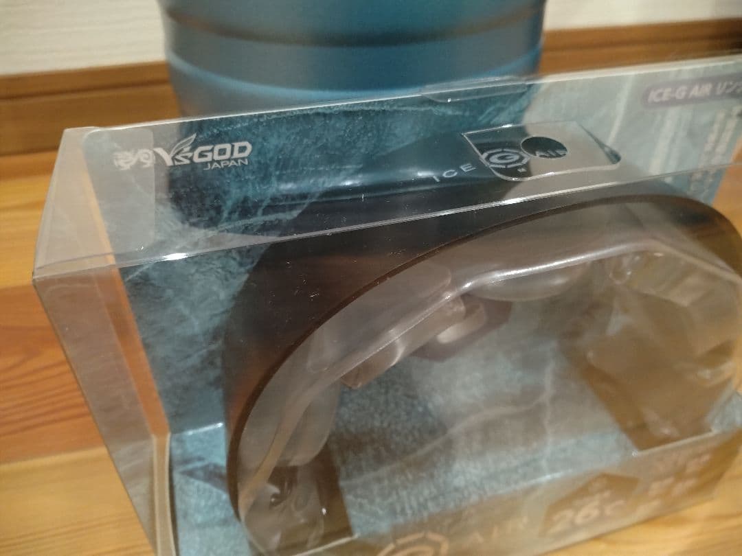 う*い様 アイスマン エネチャージ ブルーと新品アイスG AIRリング M ブラ