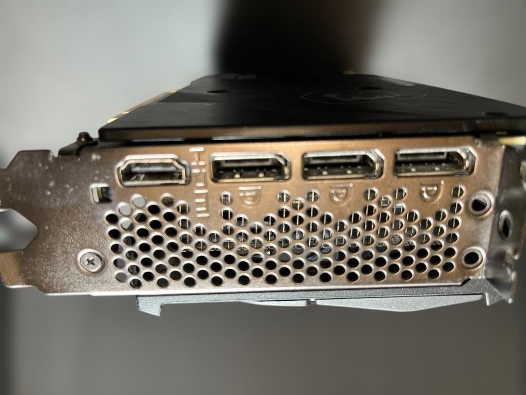 【ゲーム未使用】MSI GeForce RTX 3070 VENTUS　動作良好