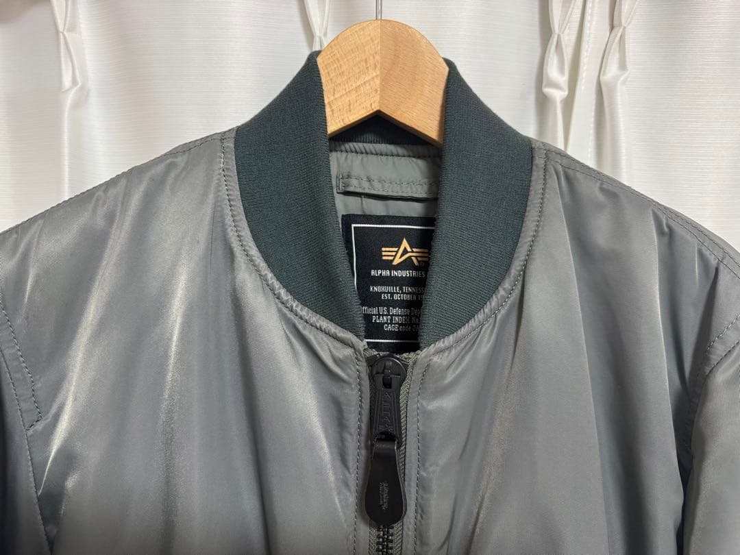 専用ALPHA × monkey time SIDE ZIP MA-1/ブルゾン