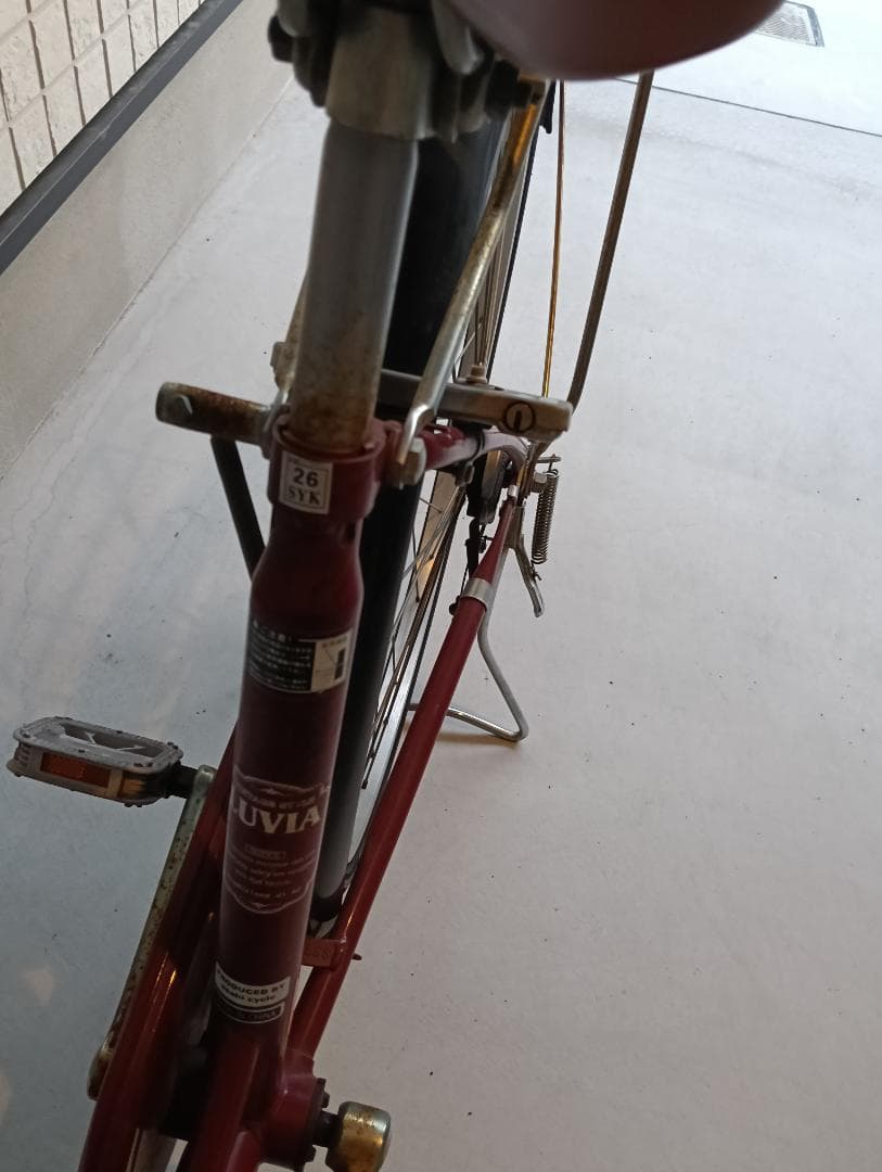 [引取り希望大阪]LUVIAレッドシティサイクル 26インチ