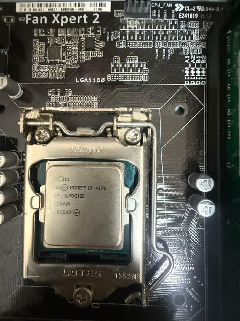 u*z様 ASUS B85M-G マザーボード LGA 1150とCPUセット