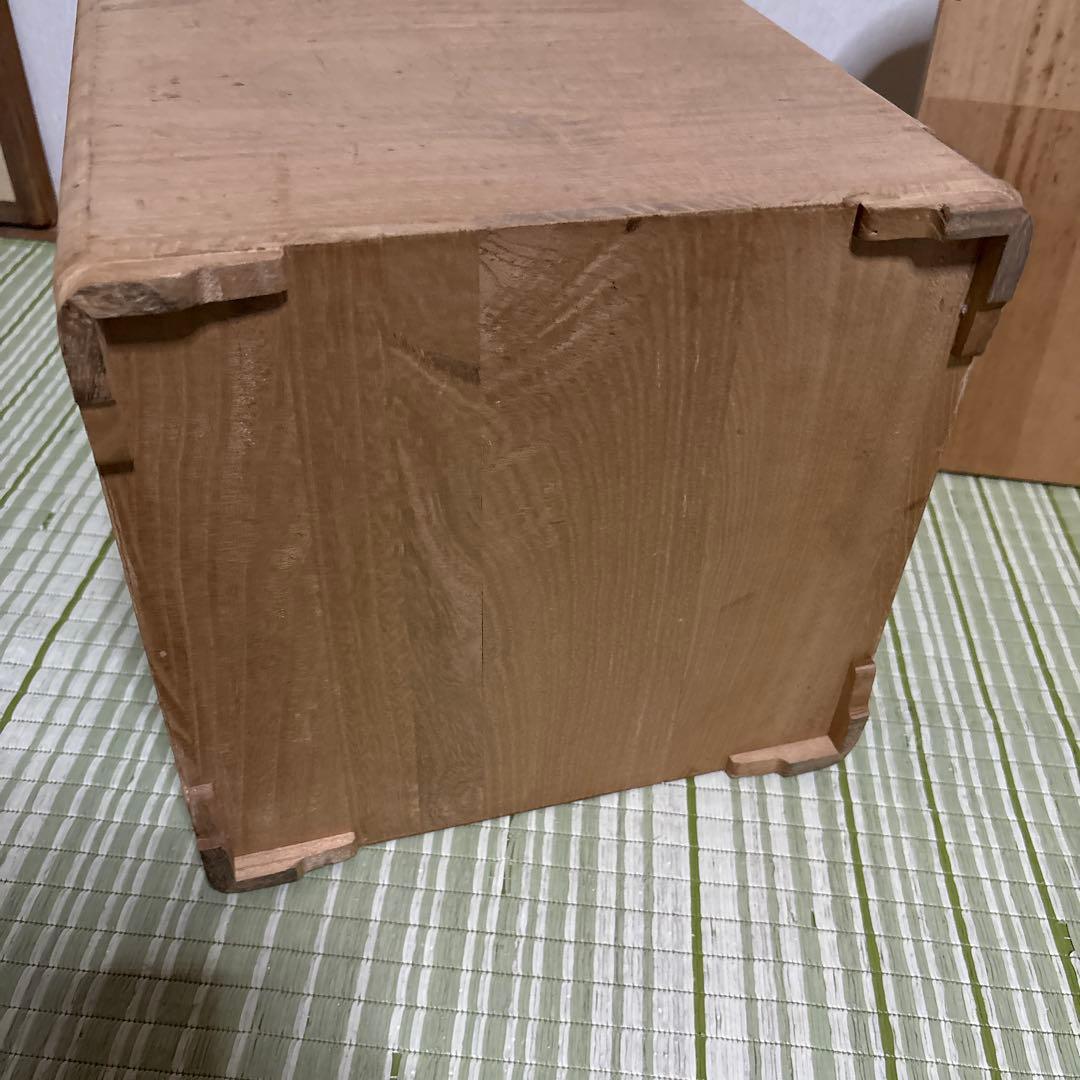 三味線 立て　ケース　スタンド　収納箱　和楽器　弦楽器　保管　引き出し　蓋付き