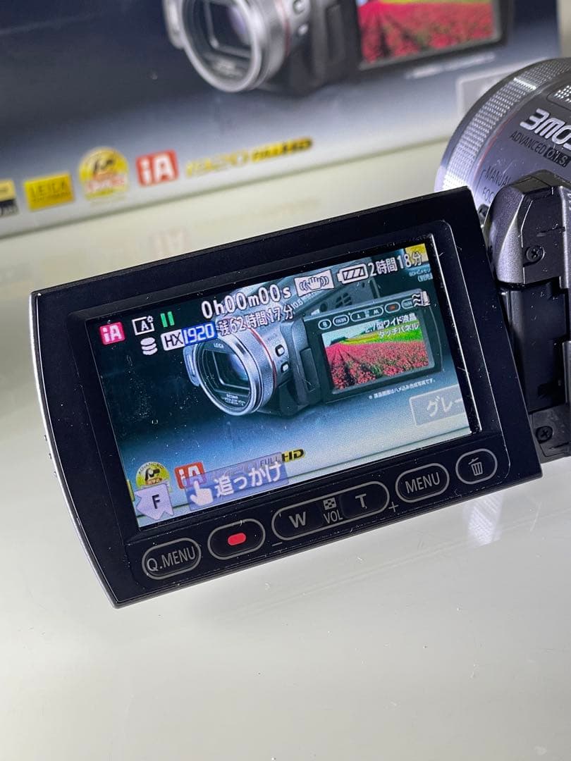 【取置き済】HDC-HS350 SD/HDDワイコンレンズ&大容量バッテリー付き