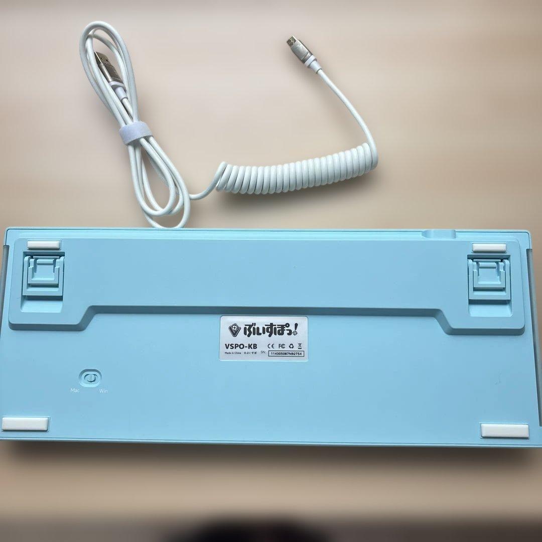 VSPO! GEAR ゲーミングキーボード　藍沢エマ　ぶいすぽ！
