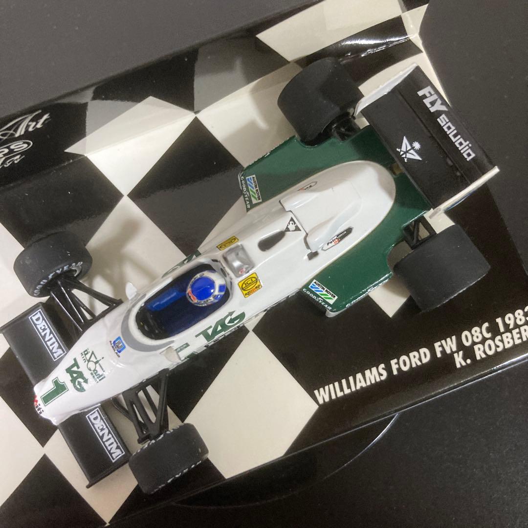 ミニチャンプス F1 Williams FW08C K. Rosberg