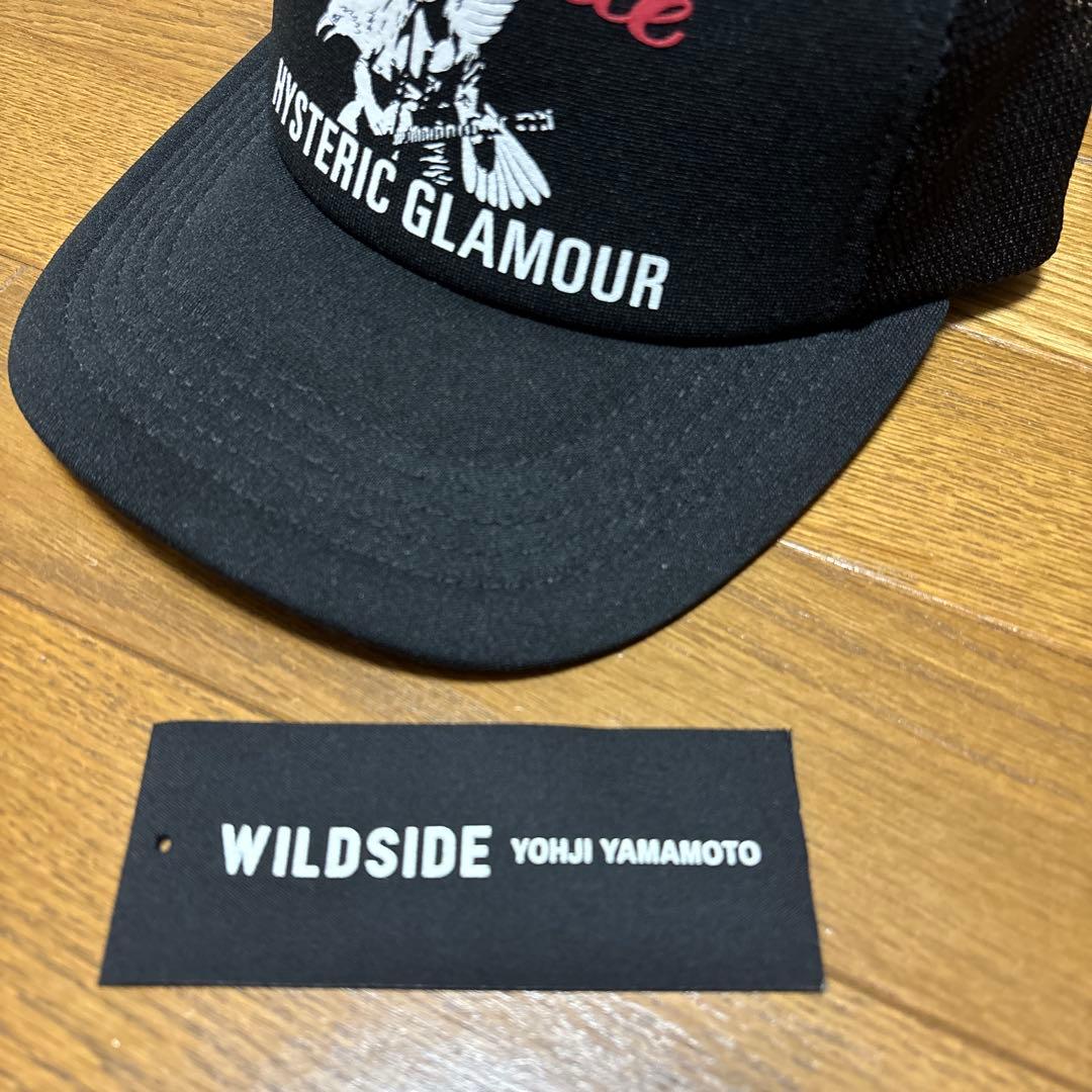 ヒステリックグラマー　WILD SIDE メッシュキャップ　黒 kkk専用