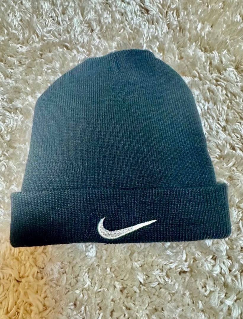 ヴィンテージ　90s NIKE ビーニー　ニット帽