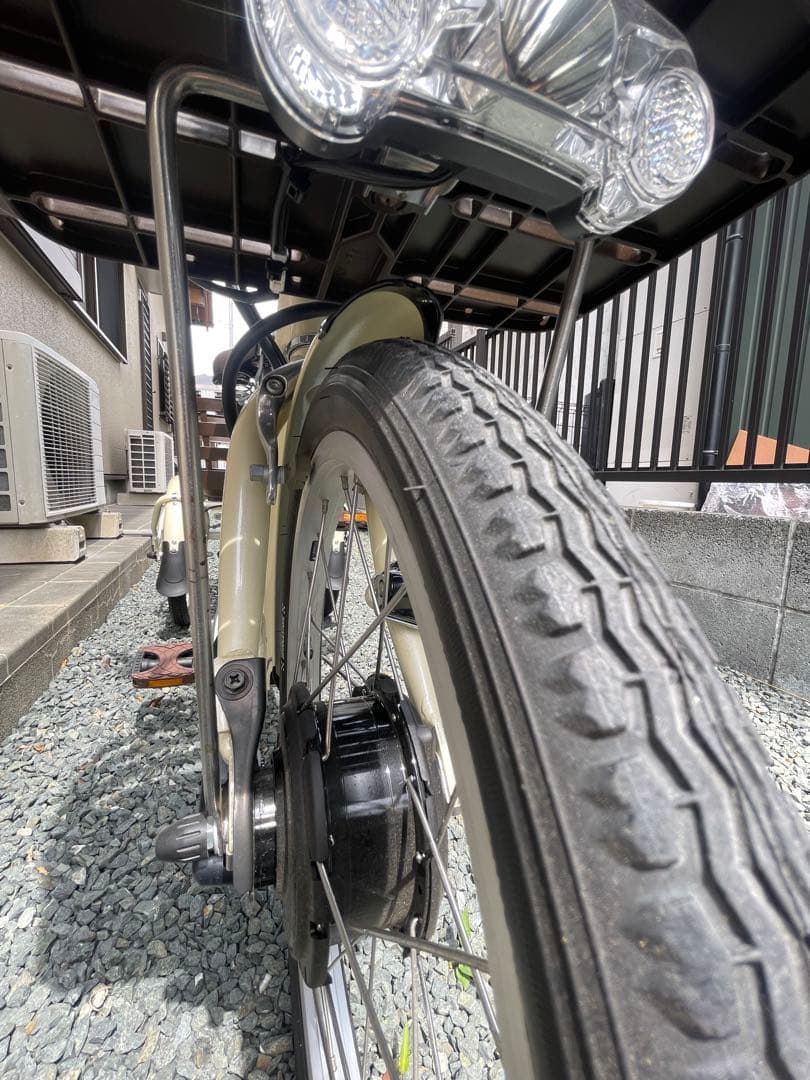 【電動三輪自転車】ブリヂストン ラクット（RAKUTTO）極美品／前後カゴ付き